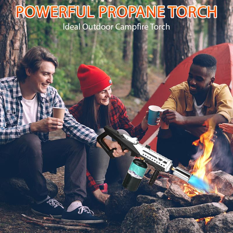 Ultimate Kitchen Torch - 700,000 BTU Culinary Blow Torch for BBQ, Steak, and Creme Brulee - Perfect Outdoor Cooking & Campfire Starter - Ideal Christmas Gift!