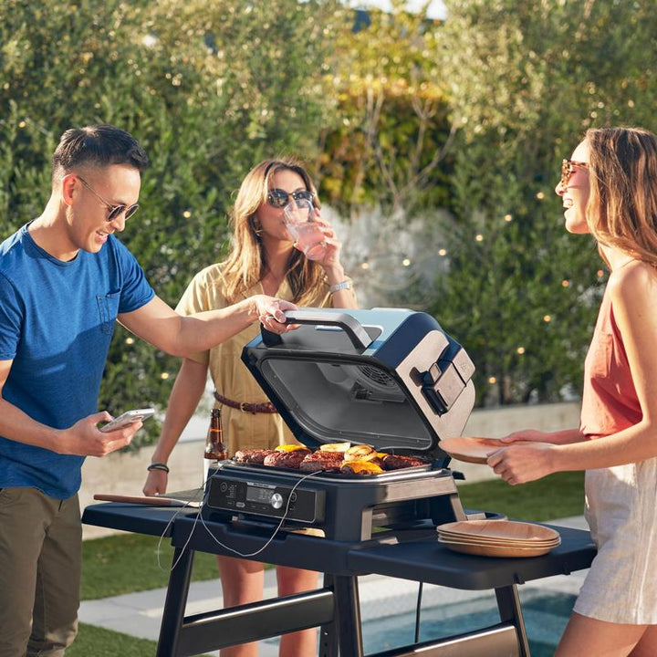 Ninja Woodfire Pro Connect Premium XL Outdoor Grill & Smoker - Ultimate BBQ Experience!