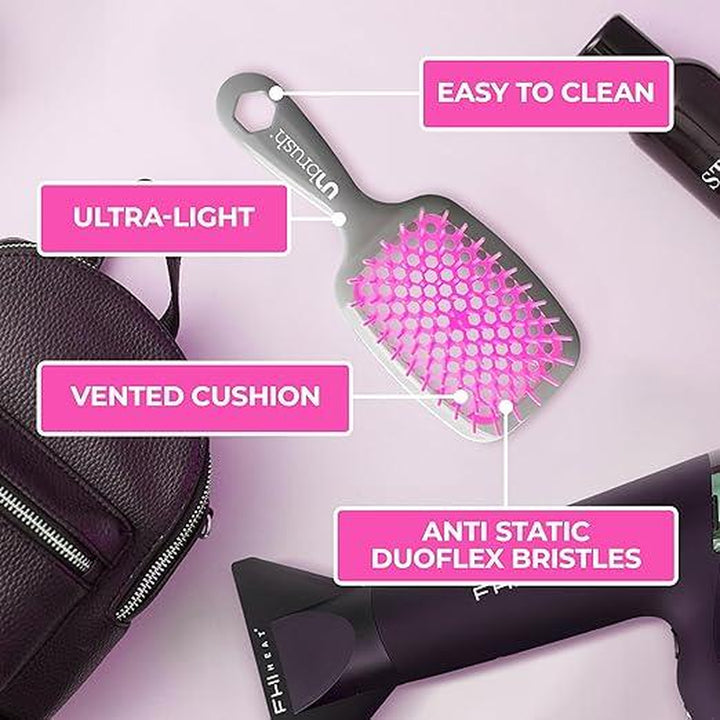 Ultimate Unbrush Detangling Brush Set: Classic, Plus & Mini for Effortless Hair Care