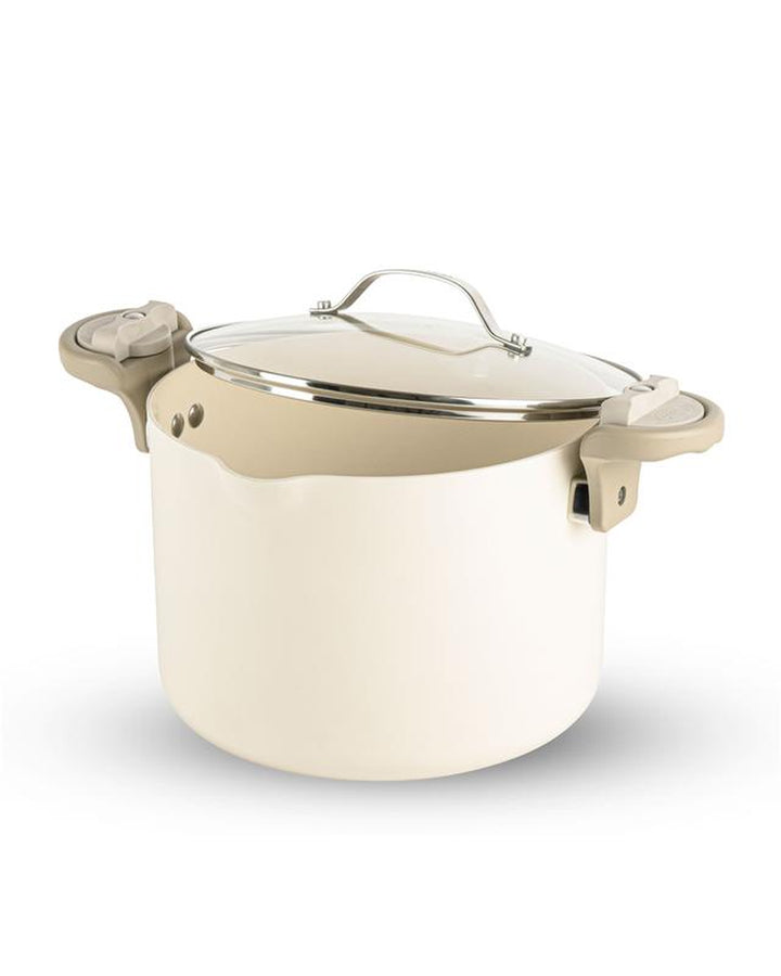 Ultimate Pasta Pot with Strainer Lid - Cook Perfect Pasta Every Time!