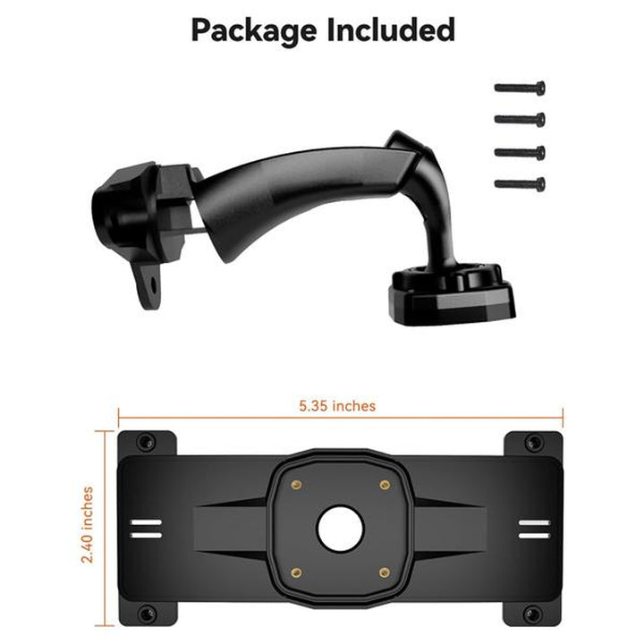 WOLFBOX G840S 12" 4K Mirror Dash Cam - Dual Cameras, Night Vision, GPS & 32GB Card - Ultimate Backup Camera for Cars & Trucks - Perfect Father's Day Gift!
