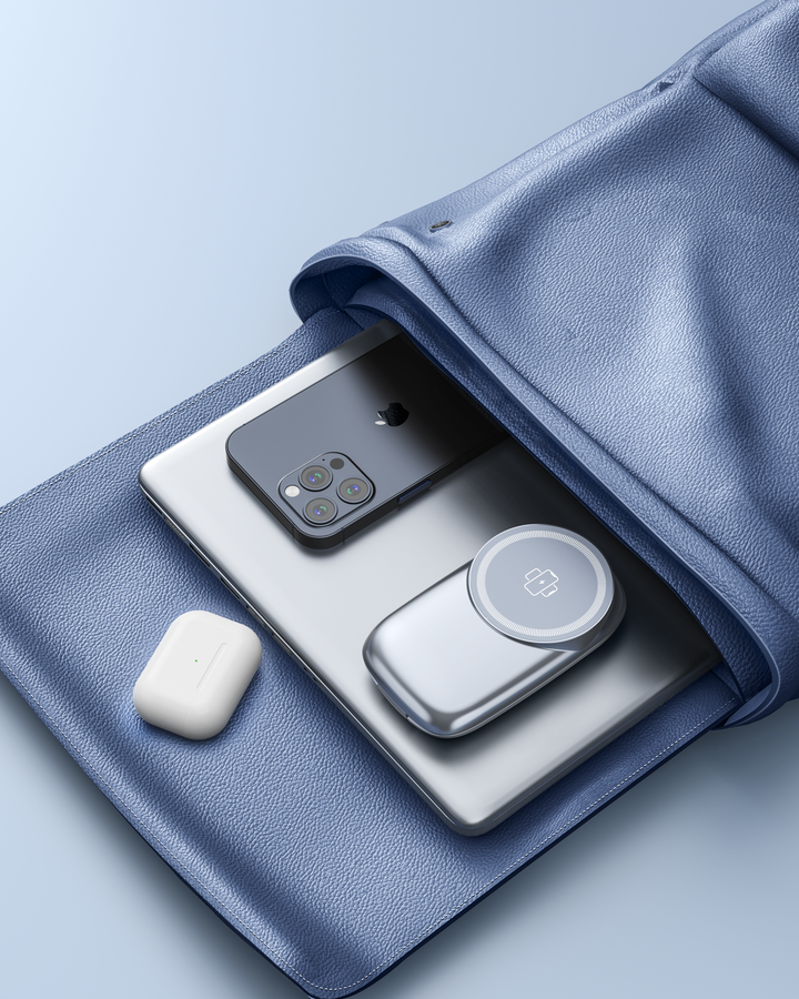 GizmoHatch | Magfold 3 in 1 Foldable Wireless Charging Stand