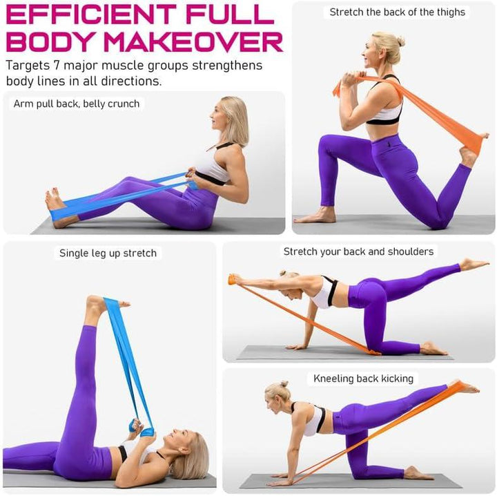 Ultimate Resistance Bands for Full-Body Workouts, Rehab, and Flexibility Training