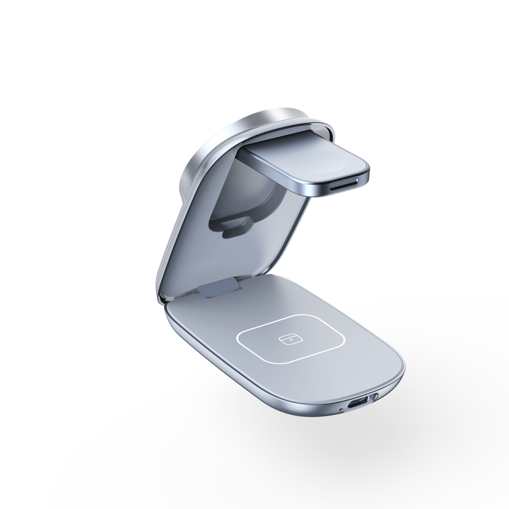 GizmoHatch | Magfold 3 in 1 Foldable Wireless Charging Stand