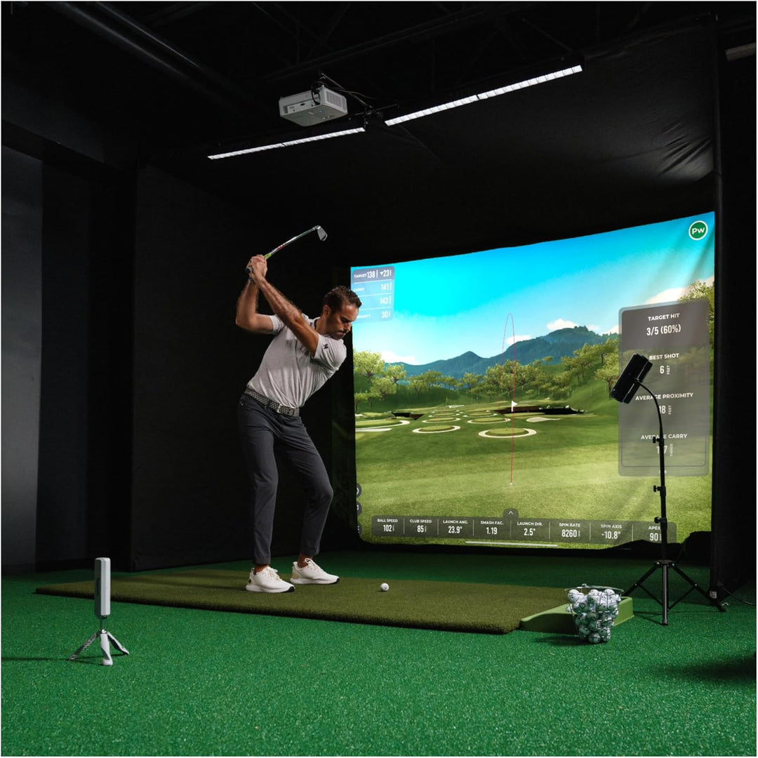 Elevate Your Golf Game with the MLM2PRO Launch Monitor - Advanced Swing Analysis & Versatile Training Solutions for Indoor/Outdoor Use