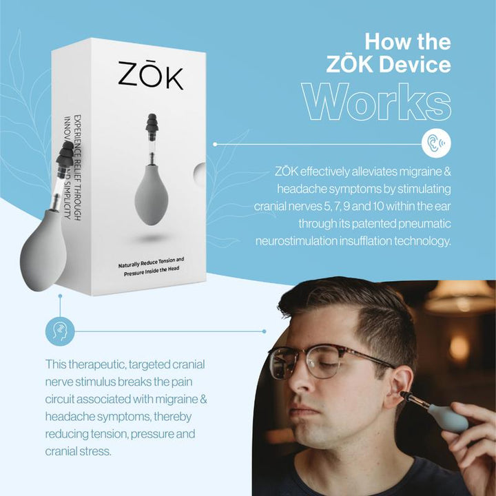 ZŌK: Revolutionary Cranial Nerve Therapy for Ultimate Head Comfort & Wellness