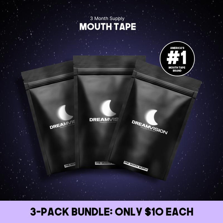 Revolutionary Mouth Tape - 3 Month Supply, Skin-Friendly & Hypoallergenic, Perfect for All Ages!