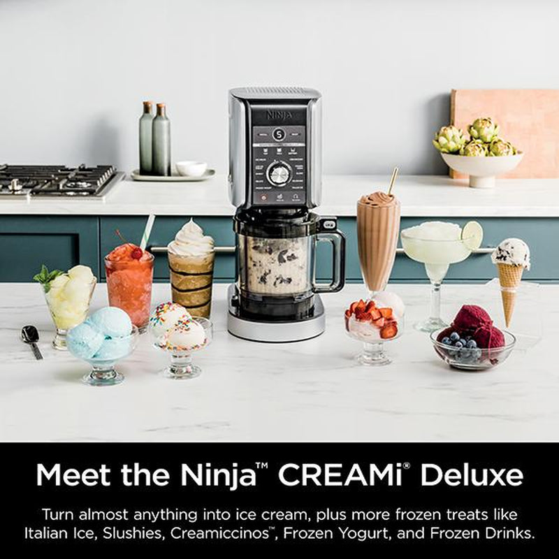 Ninja Creami Deluxe 11-in-1 Ice Cream & Frozen Treat Maker – Your Ultimate Kitchen Companion!