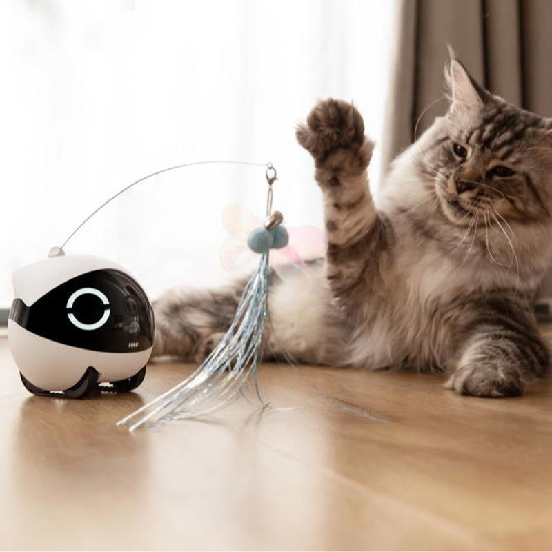 Enabot Ebo ROLA Mini 2K Camera Robot - Your Smart Pet Companion with 25 Days Battery Life, Two-Way Audio & Built-In Call Button!