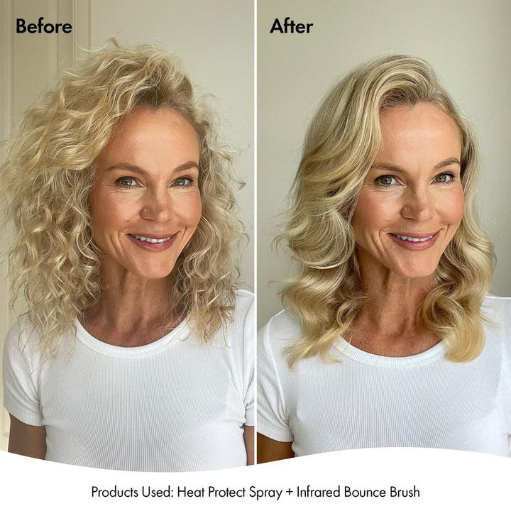 Revolutionary Infrared Thermal Bounce Brush for Effortless Styling