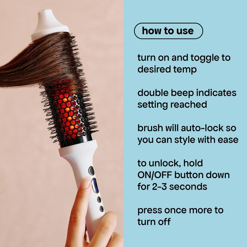Revolutionary Infrared Thermal Bounce Brush for Effortless Styling