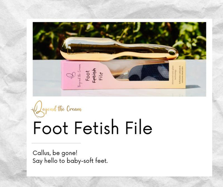 Experience Baby Soft Feet in Minutes! Beyond the Cream Foot File with Advanced Nano-Glass Technology - Ergonomic, Waterproof & Easy to Clean, Perfect Gift Packaging!
