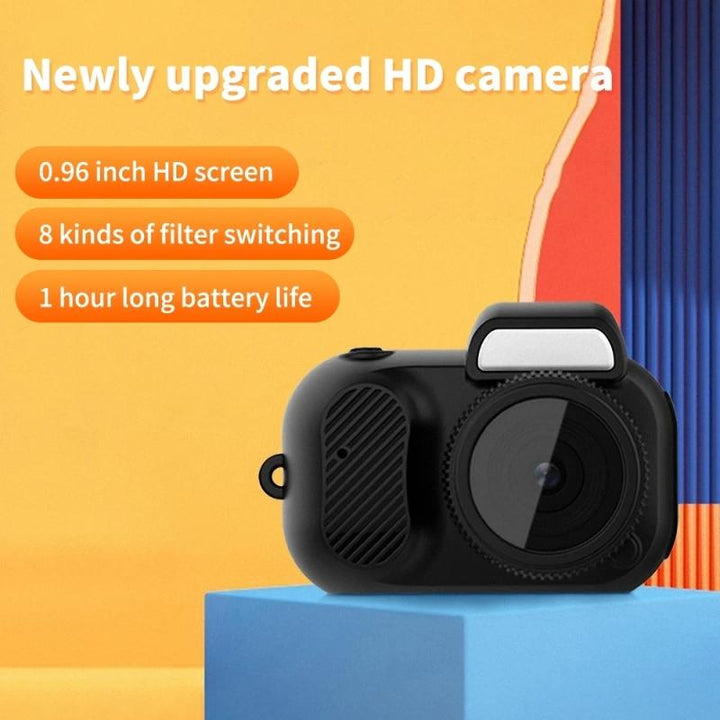 Tiny Looxe 64GB Mini Keychain Camera - Retro Style, 1080P HD, Built-In Screen for Capturing Memories