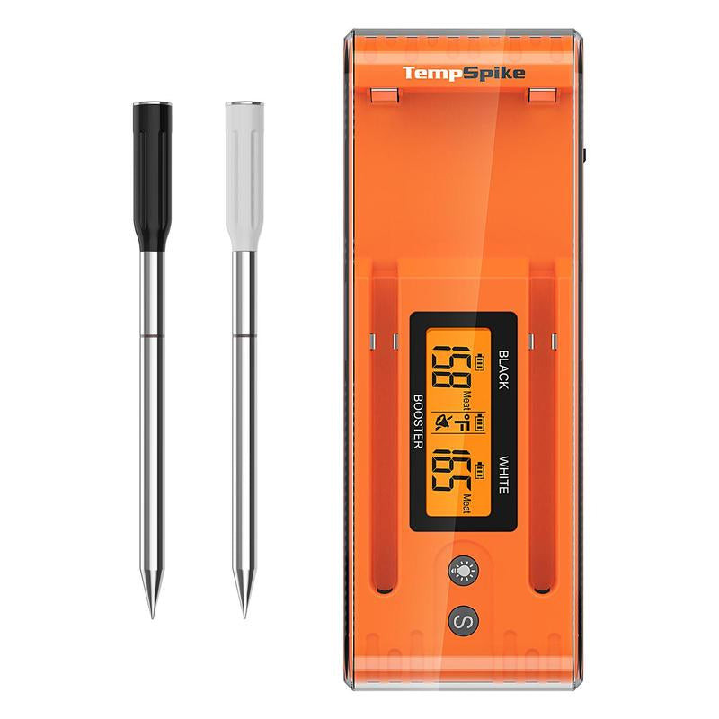 Tempspike Core Bluetooth Meat Thermometer – Rechargeable, Waterproof, High Accuracy, Fast Readings, App Compatible, with Coupon & Free Gift!