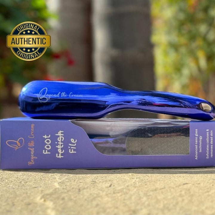 Experience Baby Soft Feet in Minutes! Beyond the Cream Foot File with Advanced Nano-Glass Technology - Ergonomic, Waterproof & Easy to Clean, Perfect Gift Packaging!