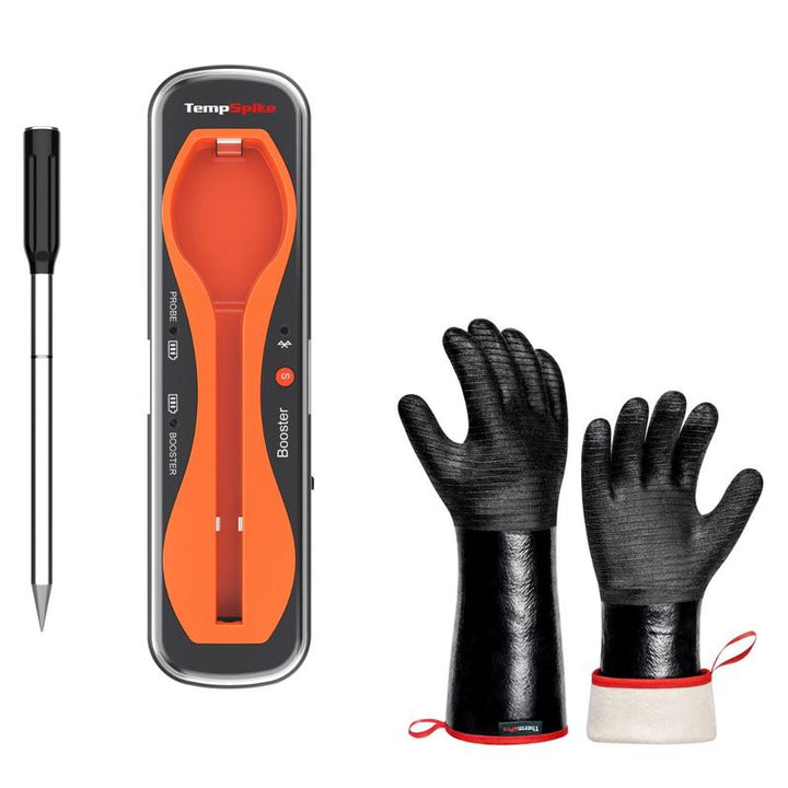 Tempspike Core Bluetooth Meat Thermometer – Rechargeable, Waterproof, High Accuracy, Fast Readings, App Compatible, with Coupon & Free Gift!