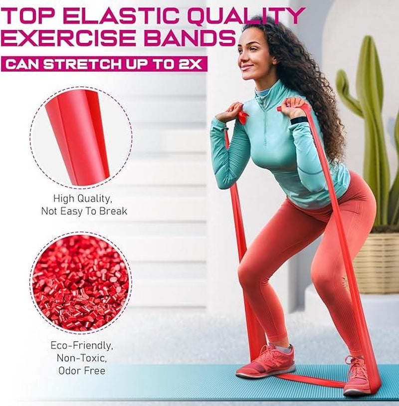 Ultimate Resistance Bands for Full-Body Workouts, Rehab, and Flexibility Training