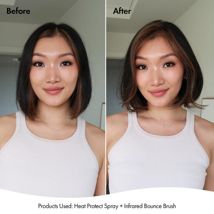 Revolutionary Infrared Thermal Bounce Brush for Effortless Styling