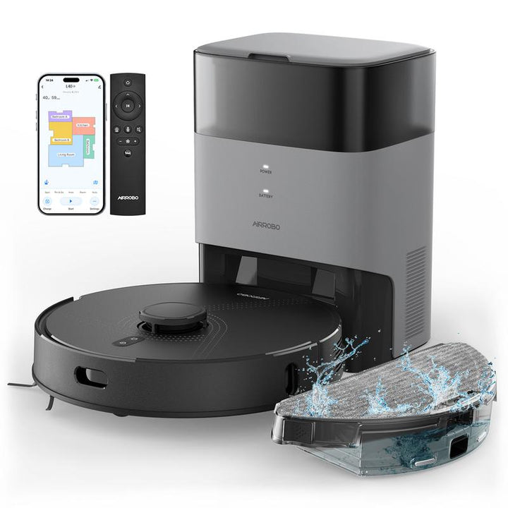 AIRROBO G60 & L40+ & L50+ Robot Vacuum and Mop Series - Ultimate Cleaning with Self-Empty Station and Ultrasonic Carpet Detection