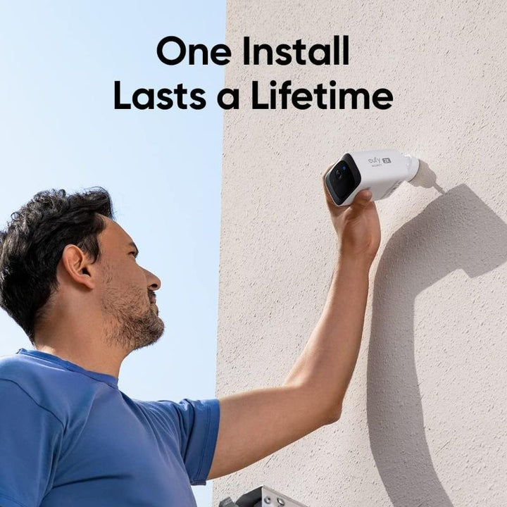 Eufy Security Solocam S220 - Wireless Solar Outdoor Camera with 2K Resolution, No Monthly Fees, and Homebase 3 Compatibility