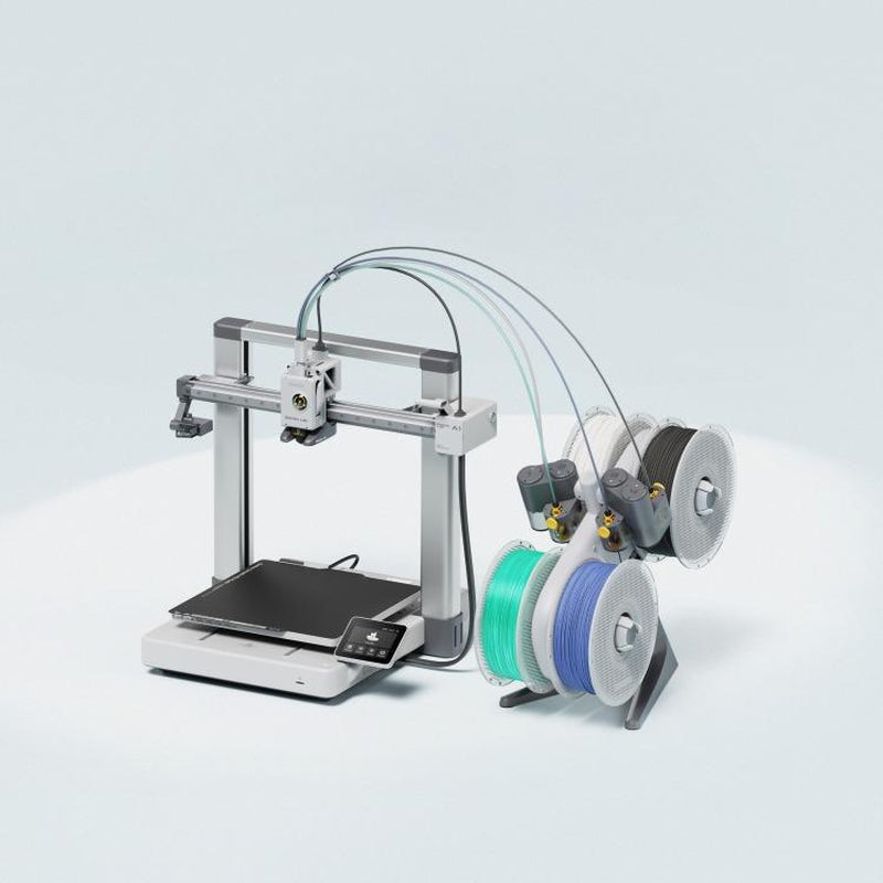 Bambu Lab A1 3D Printer - Ultimate Multi-Color Printing with Active Noise Cancelling & Full-Auto Calibration, 256mm Build Volume