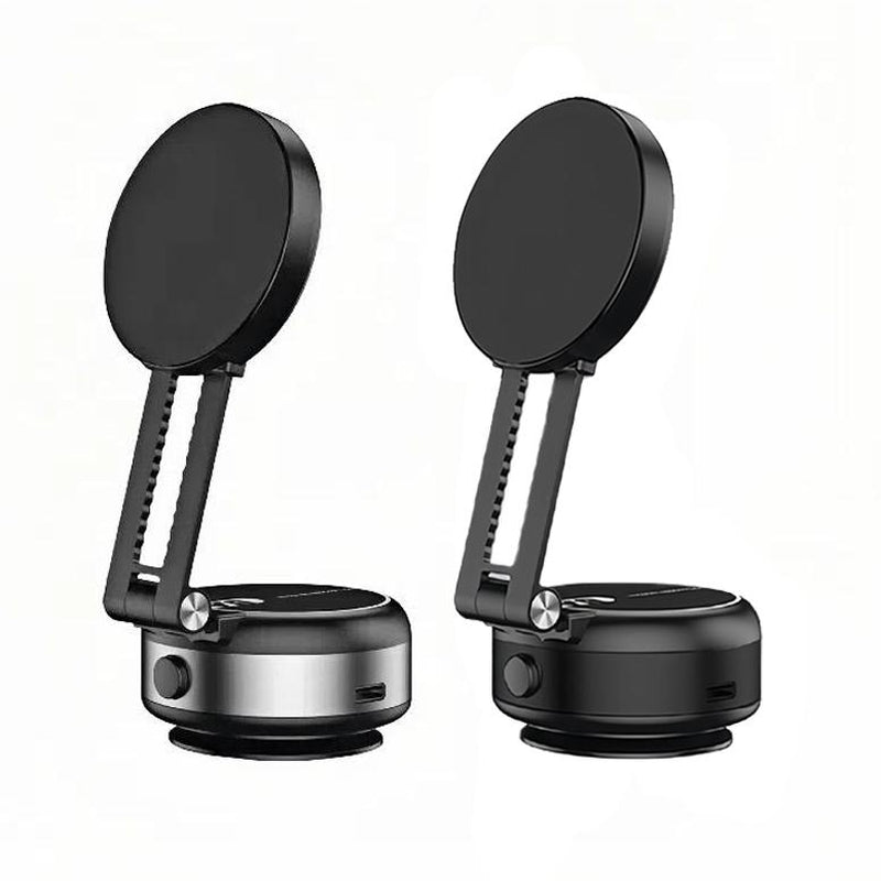 Ultimate Vacuum Magnetic Phone Holder - Versatile Folding Stand for Car & Office, Perfect for Selfies!