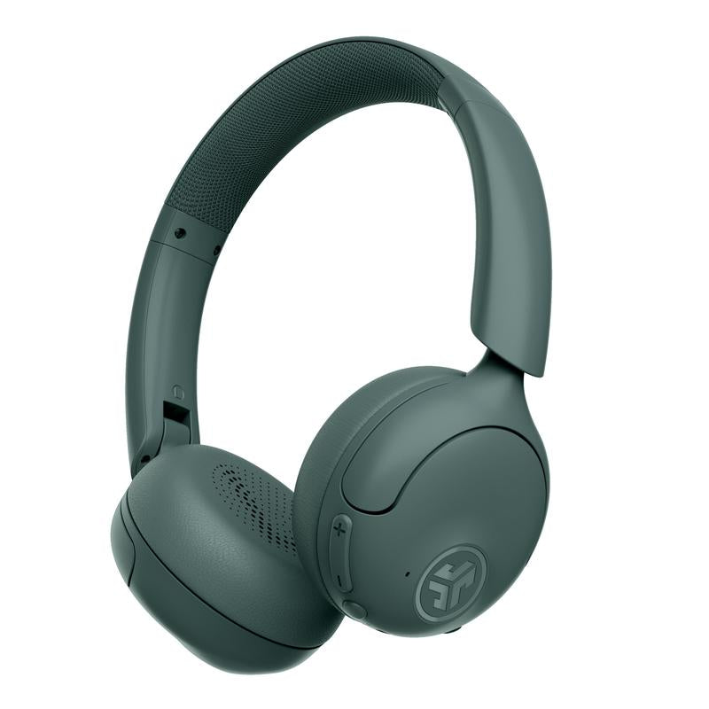 JLab Go Lux Active Noise Cancelling On-Ear Headphones - 70+ Hours Bluetooth, Hybrid ANC, Be Aware Mode & Spatial Audio for Android