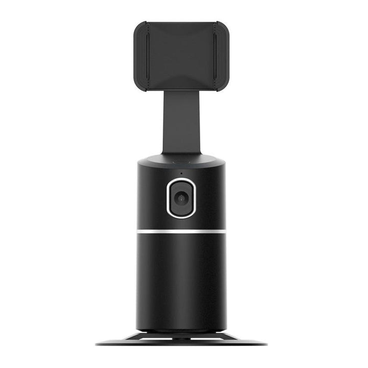 Auto Face Tracking Tripod, No App Required, 360° Rotation Face Body Phone Camera Mount Smart Shooting Phone Tracking Holder for Live Vlog Streaming Video, Rechargeable Battery Accessories Selfie 360 Rotating Phone Stand