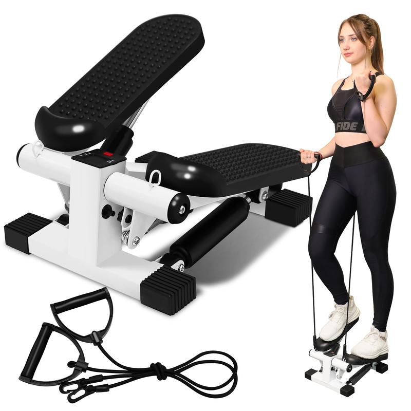 Zenactive Mini Stepper - Upgraded Home Fitness Equipment with Digital Monitor for Effective Cardio Workouts