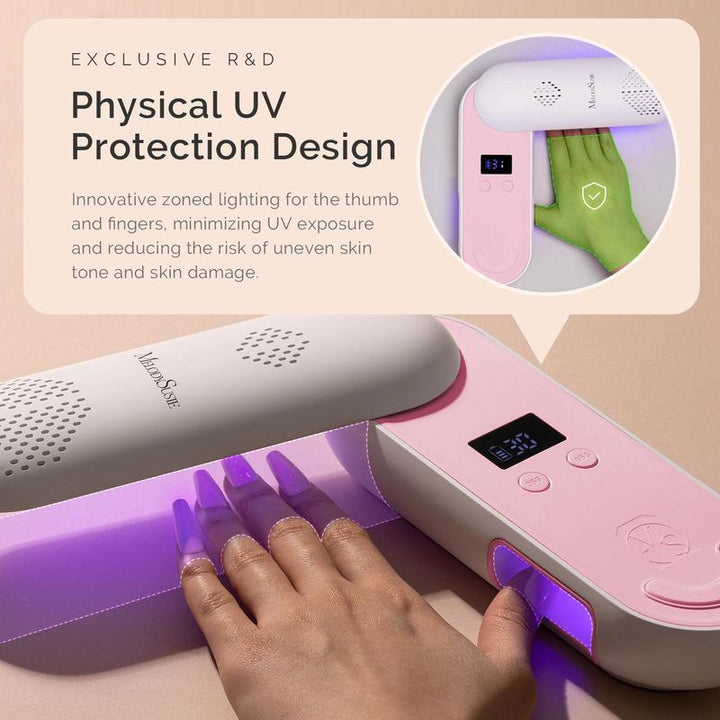 Melodysusie Ultimate Mother's Day Nail Drill Gift Set - Premium Nail Drill & Lamp for Beginners and Pros