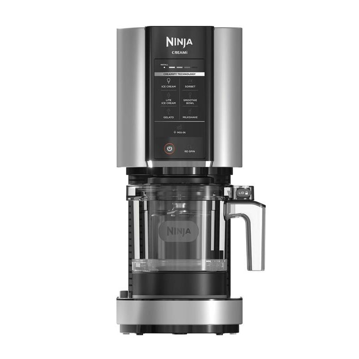Ninja Creami 7-in-1 Ice Cream Maker: Create Gelato, Milkshakes, Sorbet & More with 2 Pint Containers & Lids!