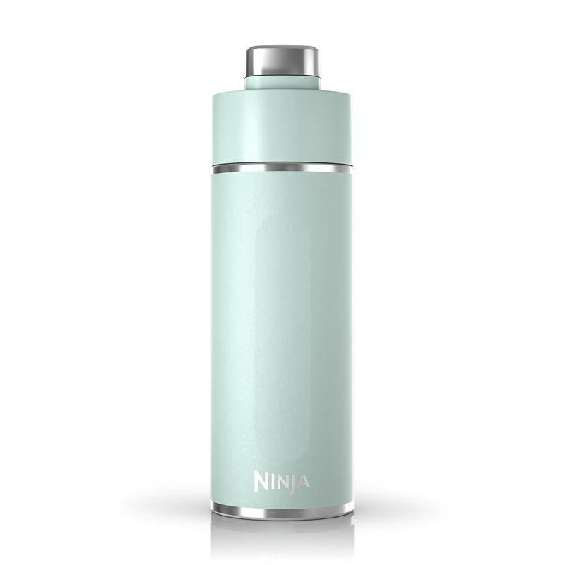 Ninja Thirsti 24Oz Travel Water Bottle - Perfect for Sparkling Drinks, Keeps Fizz Fresh & Cold, Leak Proof Design