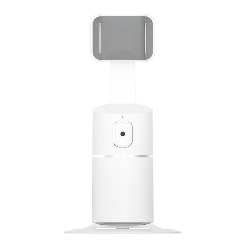 Auto Face Tracking Tripod, No App Required, 360° Rotation Face Body Phone Camera Mount Smart Shooting Phone Tracking Holder for Live Vlog Streaming Video, Rechargeable Battery Accessories Selfie 360 Rotating Phone Stand
