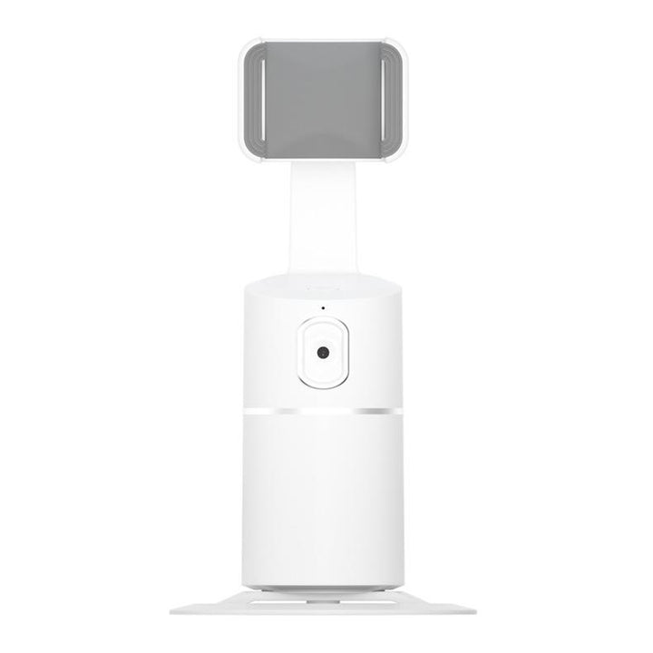 Auto Face Tracking Tripod, No App Required, 360° Rotation Face Body Phone Camera Mount Smart Shooting Phone Tracking Holder for Live Vlog Streaming Video, Rechargeable Battery Accessories Selfie 360 Rotating Phone Stand