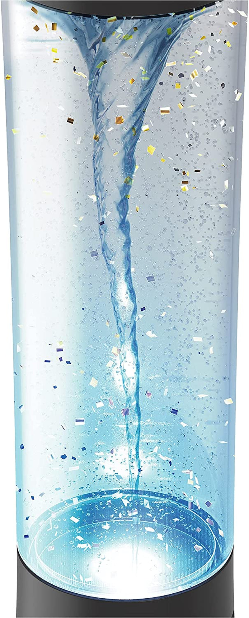 Vortex Tornado TWS Bluetooth Speaker - Portable, Bass-Boosted with 7 LED Light Show & Dual Connectivity for Ultimate Home and Outdoor Enjoyment!