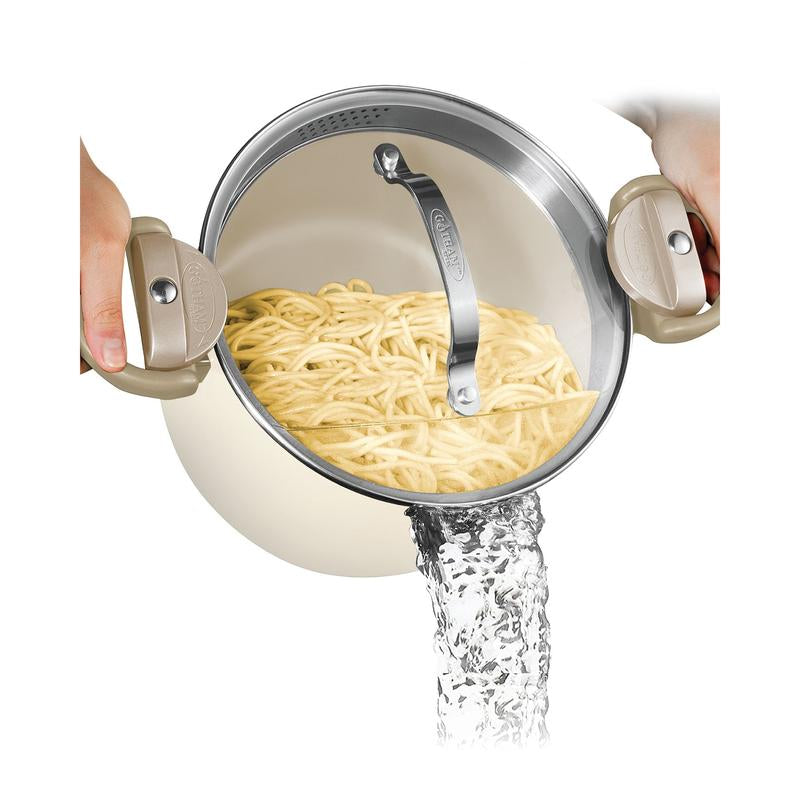 Ultimate Pasta Pot with Strainer Lid - Cook Perfect Pasta Every Time!