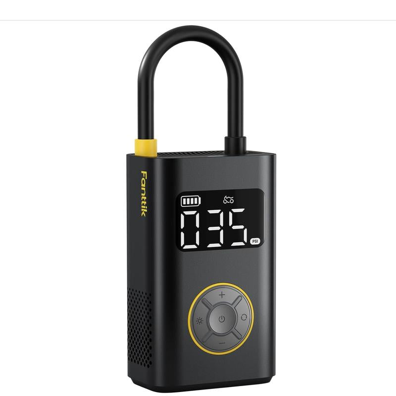 Fanttik X9 Pro Cordless Tire Inflator - 150PSI High-Pressure, Smart ON/OFF Hose, Lightweight 17Oz, 4+N Auto Stop Modes