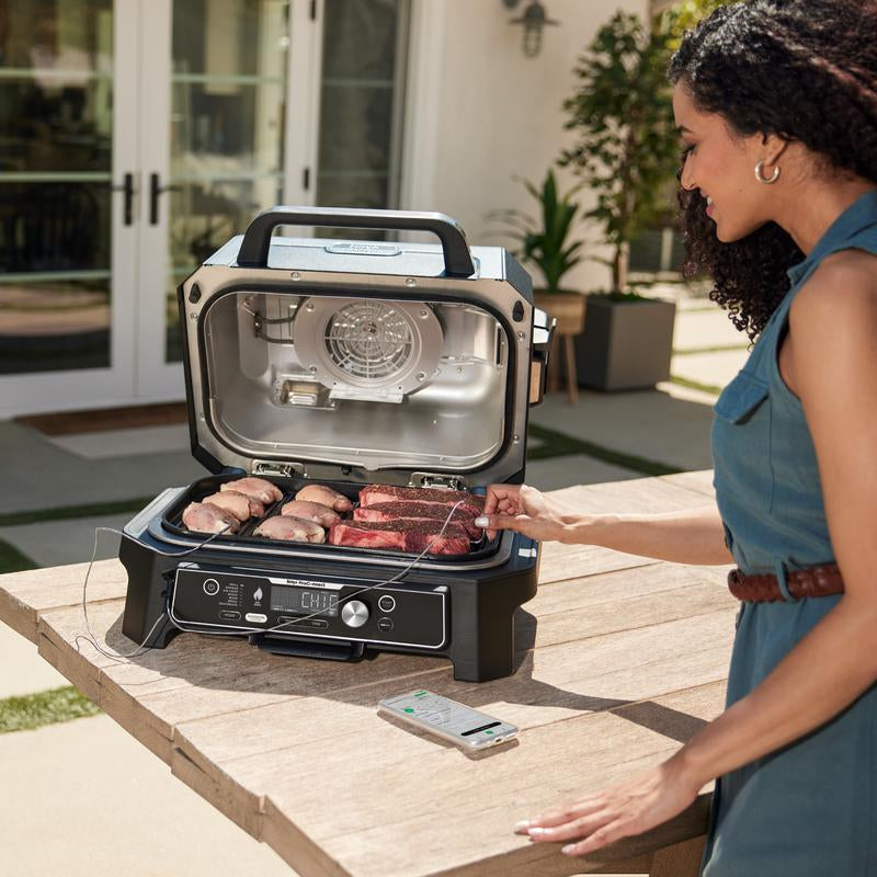 Ninja Woodfire Pro Connect Premium XL Outdoor Grill & Smoker - Ultimate BBQ Experience!