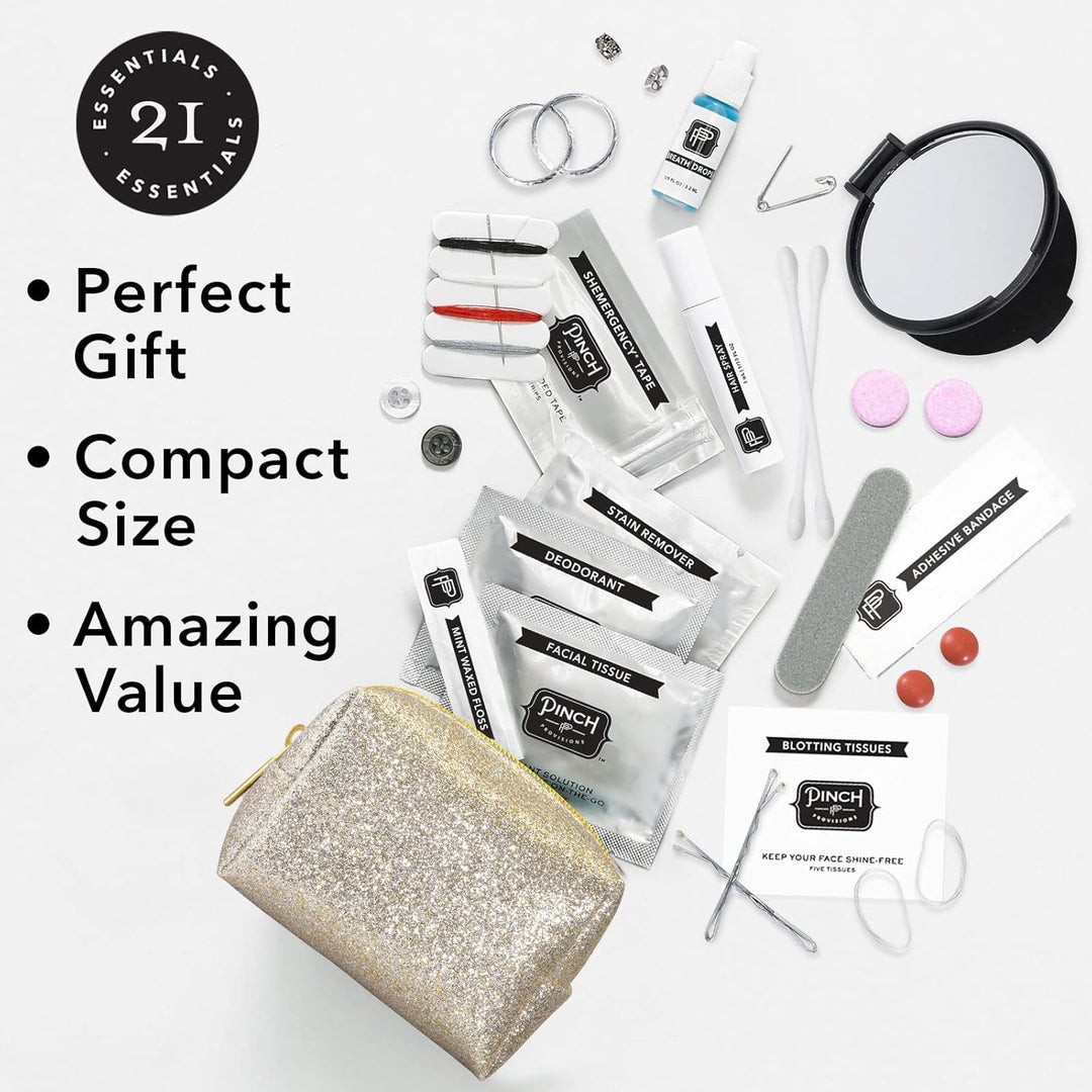 Ultimate Emergency Mini Travel Kit: 21 Essential Day-Trip or Wedding Day Must-Haves - The Perfect Gift for Bridal Showers!