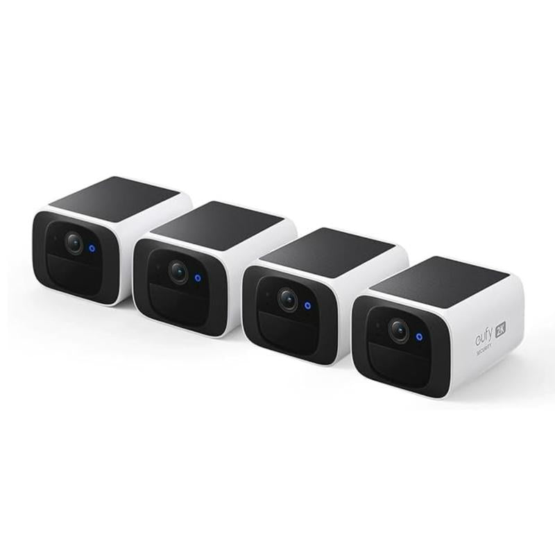 Eufy Security Solocam S220 - Wireless Solar Outdoor Camera with 2K Resolution, No Monthly Fees, and Homebase 3 Compatibility