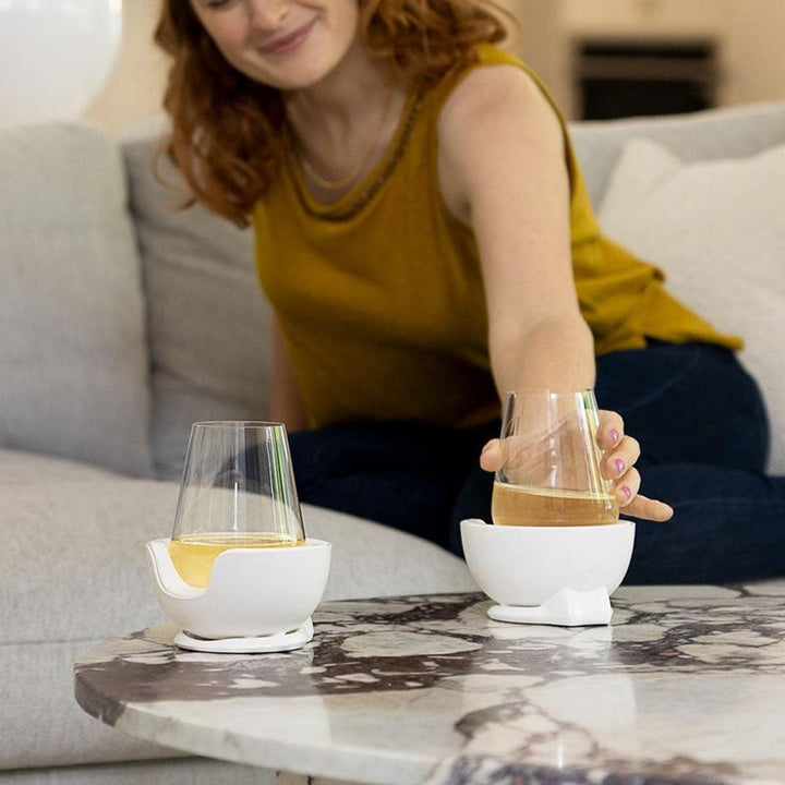 Chic Stemless Wine Chiller - Keep Your Wine Perfectly Chilled!