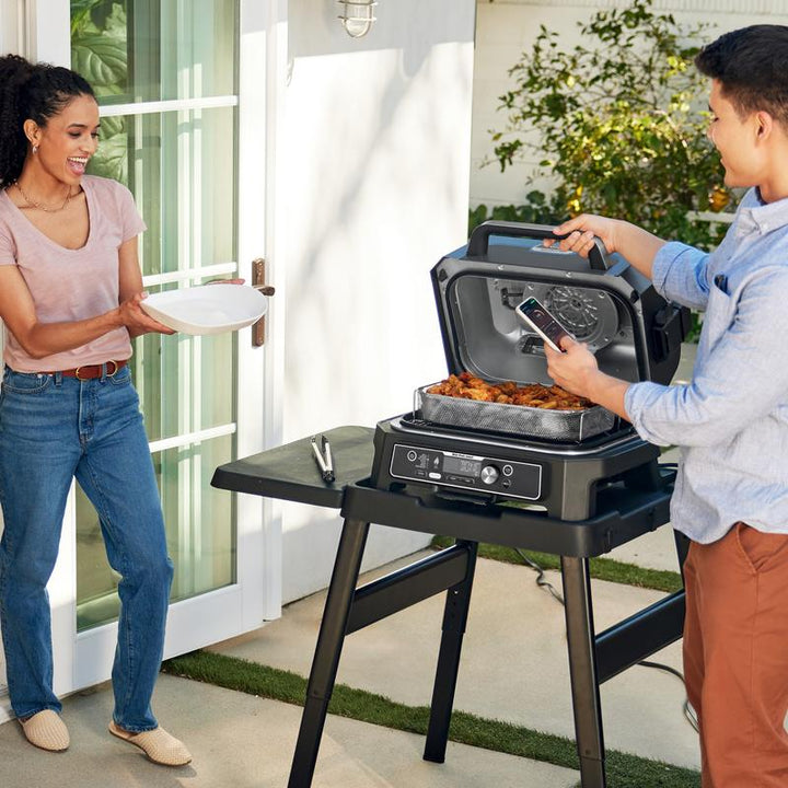 Ninja Woodfire Pro Connect Premium XL Outdoor Grill & Smoker - Ultimate BBQ Experience!