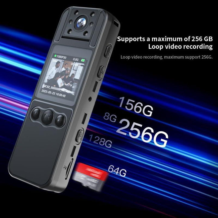 KOGGII 1080P HD Portable Wearable Camera with Night Vision - Perfect for Family, Outdoor Adventures, Vlogging, and Streaming!