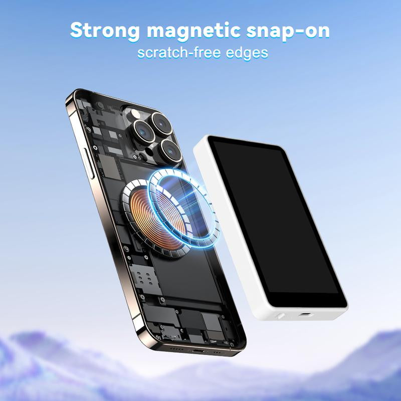 Magnetic 1080P Wireless Selfie Monitor - Portable Camera Screen for Vlogging & Live Streaming on iOS & Android