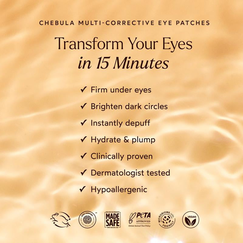 Revitalize Your Eyes with Chebula Multi-Corrective Eye Patches