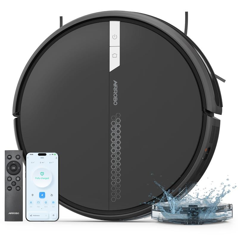 AIRROBO G60 & L40+ & L50+ Robot Vacuum and Mop Series - Ultimate Cleaning with Self-Empty Station and Ultrasonic Carpet Detection