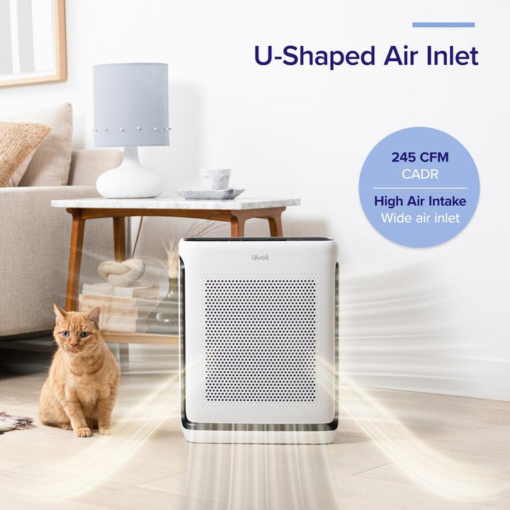 LEVOIT Vital 200S Smart WiFi Air Purifier - HEPA Washable Filter for Large Rooms up to 1900 Ft², Eliminates Allergens, Pet Hair, Smoke & Odors