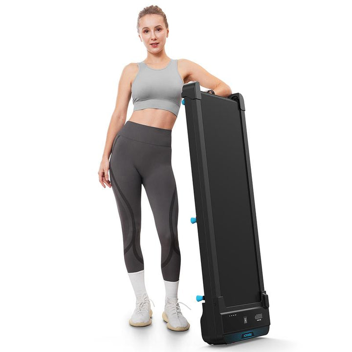 MERACH 2-in-1 Under Desk Treadmill - Low-Noise Walking Pad with Remote Control, Perfect for Walking and Jogging, 265lbs Capacity