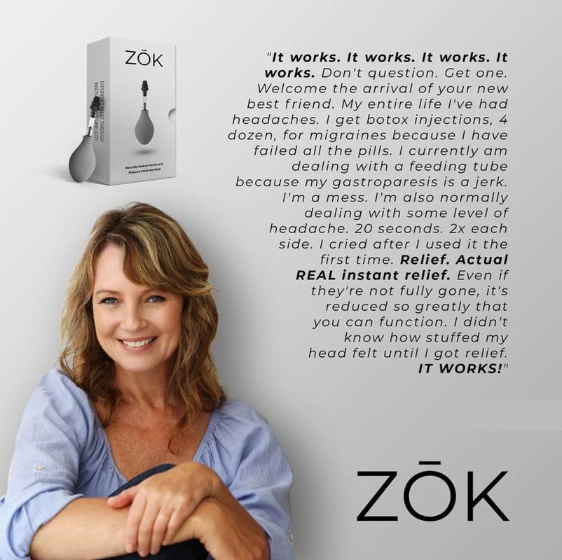 ZŌK: Revolutionary Cranial Nerve Therapy for Ultimate Head Comfort & Wellness