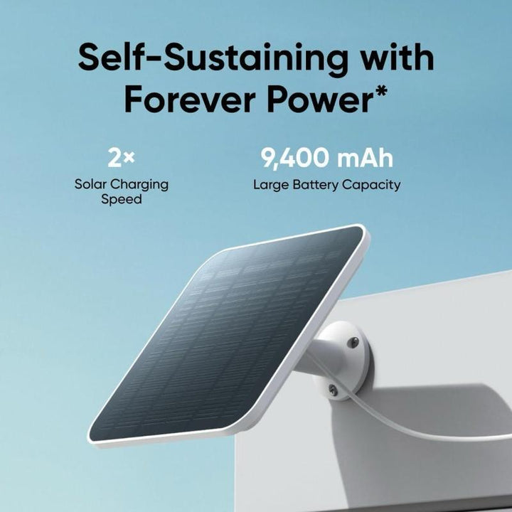 Eufy Security Solocam S220 - Wireless Solar Outdoor Camera with 2K Resolution, No Monthly Fees, and Homebase 3 Compatibility